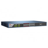 SWITCH POE 24B+2G 370W HASTA 250M DS-3E1326P-E HIKVISION